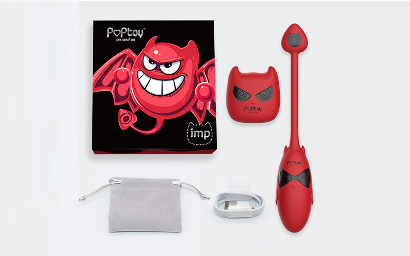 Trứng rung Poptoy EVO cao cấp điều khiển từ xa 10m tiện lợi